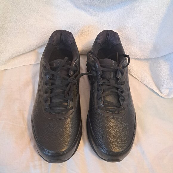 Brooks Addiction 2 Men's 13 Wide (2E) Brand New Black Lace Up Walking Shoe - Picture 2 of 7